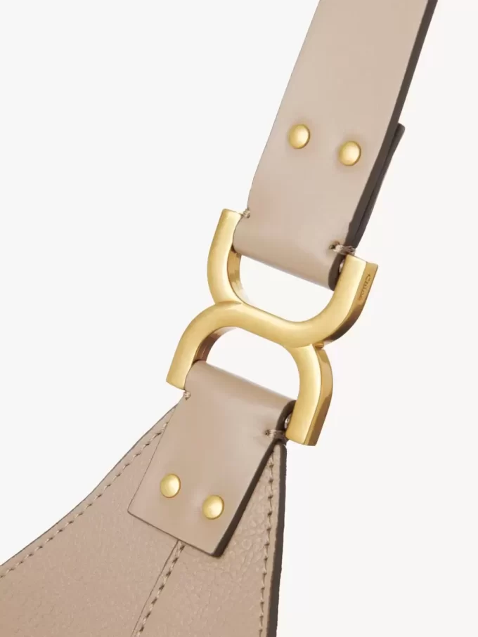 Torba typu hobo Marcie ze skóry licowej Torba typu hobo Marcie ze skóry licowej