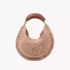 Torba typu hobo Summer Banana z rafii Torba typu hobo Summer Banana z rafii