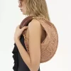 Torba typu hobo Summer Banana z rafii Torba typu hobo Summer Banana z rafii