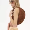 Torba typu hobo Summer Banana z rafii Torba typu hobo Summer Banana z rafii