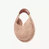 Torba typu hobo Summer Banana z rafii Torba typu hobo Summer Banana z rafii
