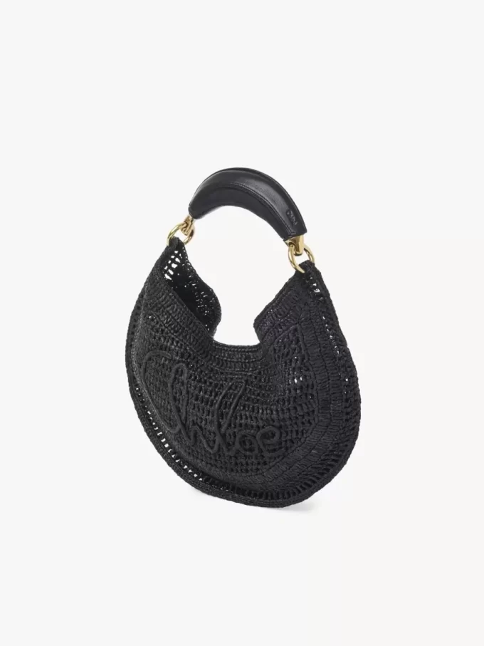 Torba typu hobo Summer Banana z rafii Torba typu hobo Summer Banana z rafii