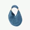 Torba typu hobo Summer Banana z rafii Torba typu hobo Summer Banana z rafii