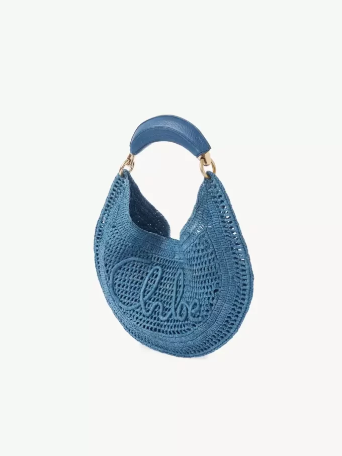Torba typu hobo Summer Banana z rafii Torba typu hobo Summer Banana z rafii