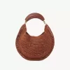 Torba typu hobo Summer Banana z rafii Torba typu hobo Summer Banana z rafii