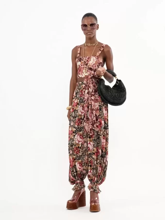 Torba typu hobo Summer Banana z rafii Torba typu hobo Summer Banana z rafii