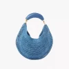Torba typu hobo Summer Banana z rafii Torba typu hobo Summer Banana z rafii