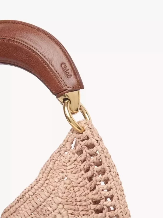 Torba typu hobo Summer Banana z rafii Torba typu hobo Summer Banana z rafii