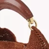 Torba typu hobo Summer Banana z rafii Torba typu hobo Summer Banana z rafii