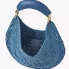 Torba typu hobo Summer Banana z rafii Torba typu hobo Summer Banana z rafii
