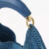 Torba typu hobo Summer Banana z rafii Torba typu hobo Summer Banana z rafii