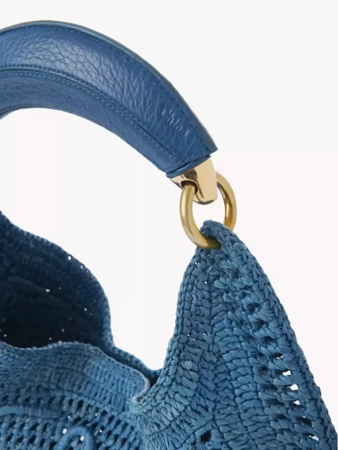 Torba typu hobo Summer Banana z rafii Torba typu hobo Summer Banana z rafii