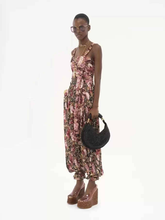Torba typu hobo Summer Banana z rafii Torba typu hobo Summer Banana z rafii