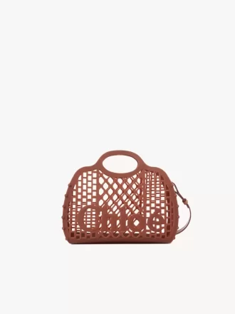 Torba typu tote Chloé Cage w kolorze galaretki