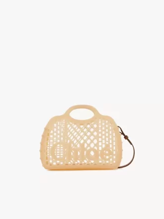 Torba typu tote Chloé Cage w kolorze galaretki