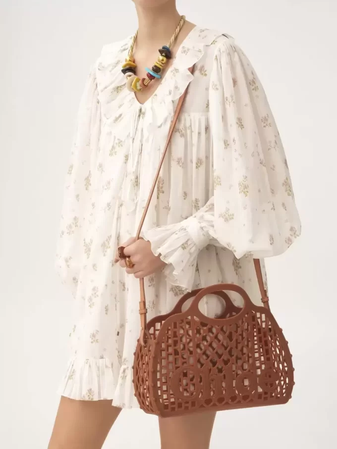 Torba typu tote Chloé Cage w kolorze galaretki Torba typu tote Chloé Cage w kolorze galaretki