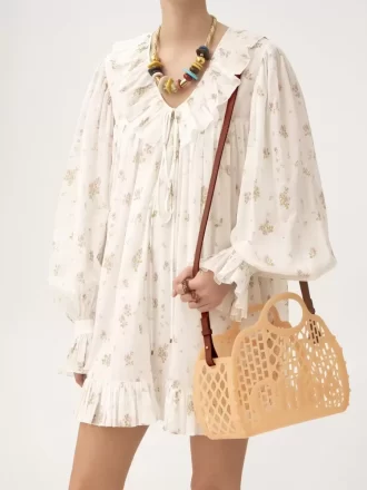 Torba typu tote Chloé Cage w kolorze galaretki