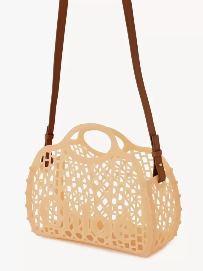 Torba typu tote Chloé Cage w kolorze galaretki Torba typu tote Chloé Cage w kolorze galaretki