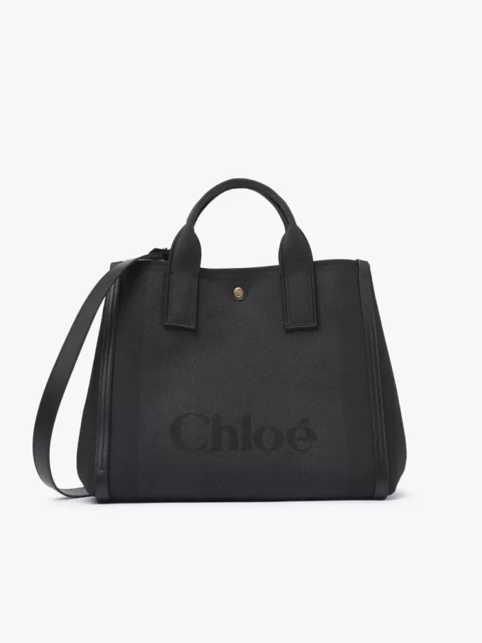 Torba typu tote Chloé Carry z płótna Torba typu tote Chloé Carry z płótna