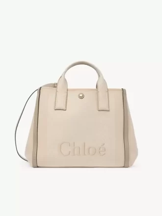 Torba typu tote Chloé Carry z płótna