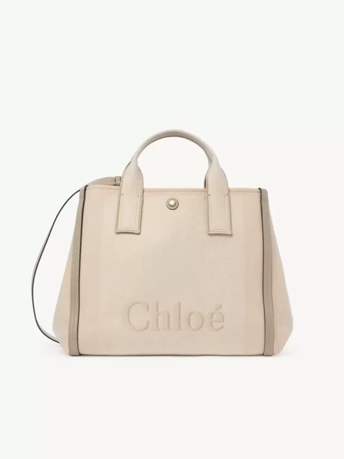 Torba typu tote Chloé Carry z płótna Torba typu tote Chloé Carry z płótna