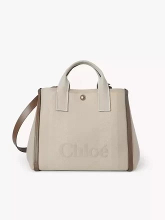 Torba typu tote Chloé Carry z płótna