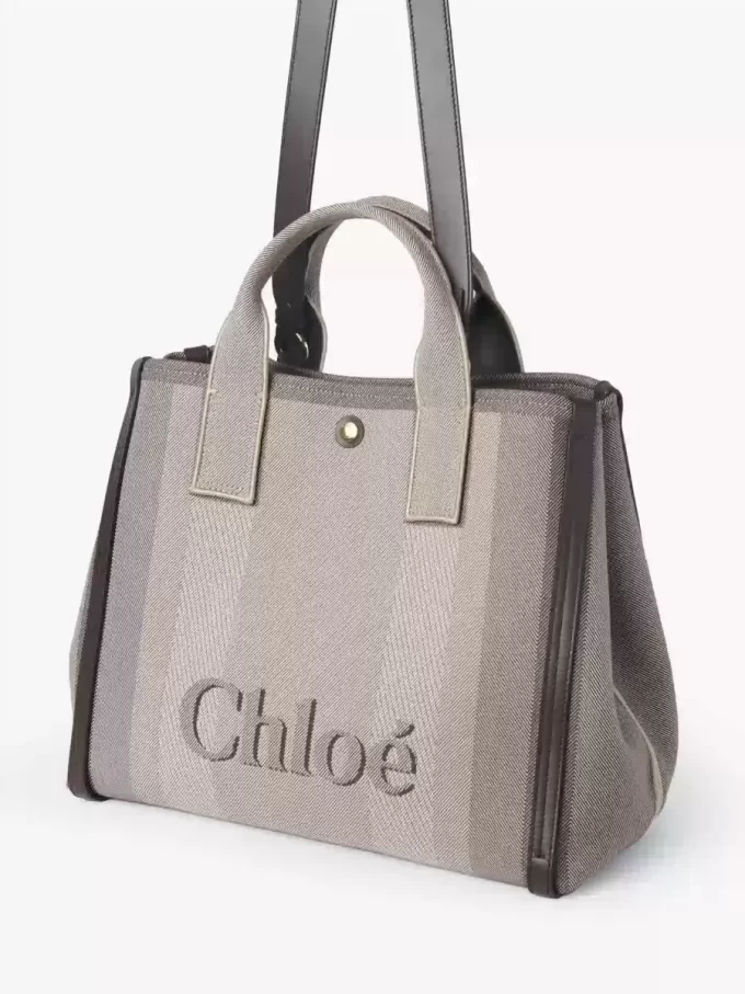 Torba typu tote Chloé Carry z płótna Torba typu tote Chloé Carry z płótna