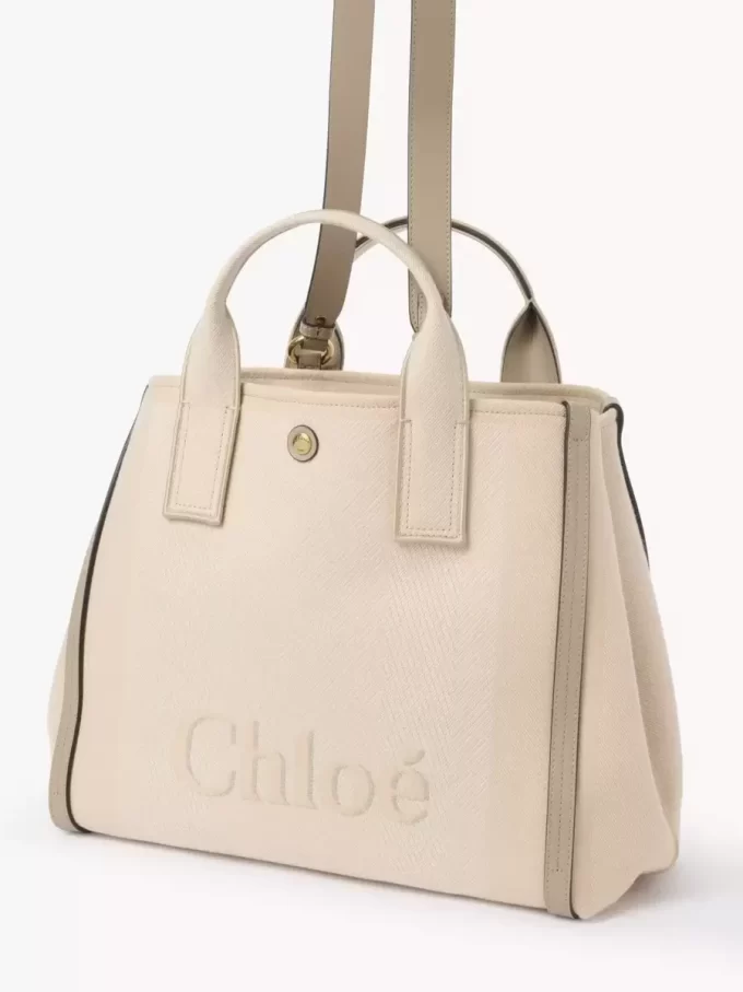 Torba typu tote Chloé Carry z płótna Torba typu tote Chloé Carry z płótna