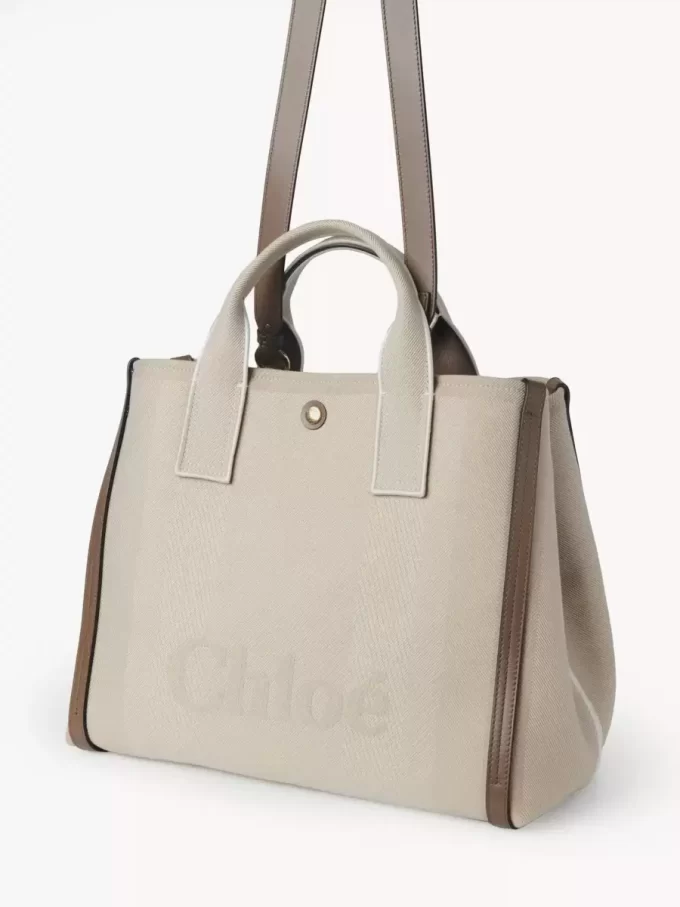 Torba typu tote Chloé Carry z płótna Torba typu tote Chloé Carry z płótna