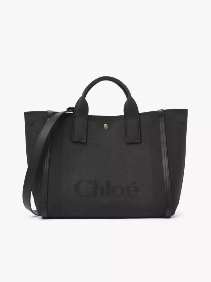 Torba typu tote Chloé Carry z płótna Torba typu tote Chloé Carry z płótna