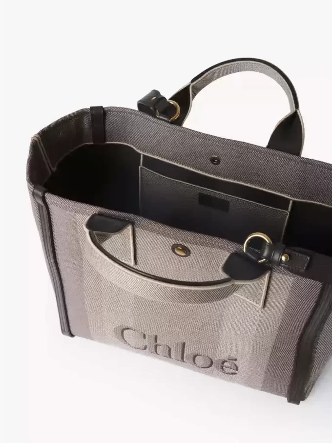 Torba typu tote Chloé Carry z płótna Torba typu tote Chloé Carry z płótna