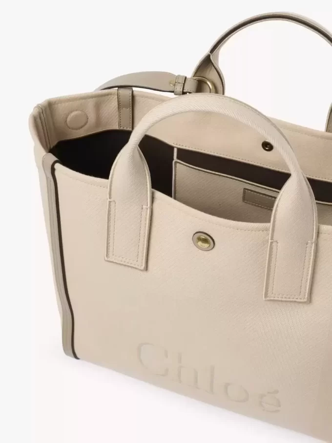 Torba typu tote Chloé Carry z płótna Torba typu tote Chloé Carry z płótna