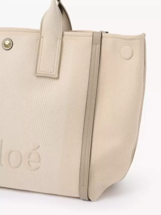 Torba typu tote Chloé Carry z płótna Torba typu tote Chloé Carry z płótna