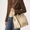 Torba typu tote Chloé Carry z włókien imitujących rafię Torba typu tote Chloé Carry z włókien imitujących rafię