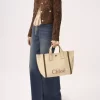 Torba typu tote Chloé Carry z włókien imitujących rafię Torba typu tote Chloé Carry z włókien imitujących rafię