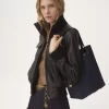 Torba typu tote Chloé Spin z denimu Torba typu tote Chloé Spin z denimu