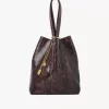 Torba typu tote Chloé Spin ze skóry imitującej skórę pytona Torba typu tote Chloé Spin ze skóry imitującej skórę pytona