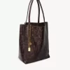 Torba typu tote Chloé Spin ze skóry imitującej skórę pytona Torba typu tote Chloé Spin ze skóry imitującej skórę pytona