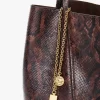 Torba typu tote Chloé Spin ze skóry imitującej skórę pytona Torba typu tote Chloé Spin ze skóry imitującej skórę pytona