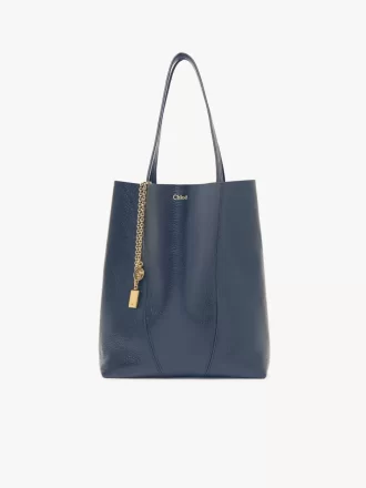 Torba typu tote Chloé Spin ze skóry licowej Torba typu tote Chloé Spin ze skóry licowej