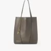 Torba typu tote Chloé Spin ze skóry licowej Torba typu tote Chloé Spin ze skóry licowej