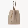 Torba typu tote Chloé Spin ze skóry licowej Torba typu tote Chloé Spin ze skóry licowej