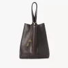 Torba typu tote Chloé Spin ze skóry licowej Torba typu tote Chloé Spin ze skóry licowej
