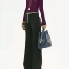 Torba typu tote Chloé Spin ze skóry licowej Torba typu tote Chloé Spin ze skóry licowej