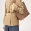 Torba typu tote Chloé Spin ze skóry licowej Torba typu tote Chloé Spin ze skóry licowej