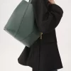 Torba typu tote Chloé Spin ze skóry licowej Torba typu tote Chloé Spin ze skóry licowej
