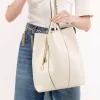Torba typu tote Chloé Spin ze skóry licowej Torba typu tote Chloé Spin ze skóry licowej