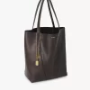 Torba typu tote Chloé Spin ze skóry licowej Torba typu tote Chloé Spin ze skóry licowej