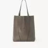 Torba typu tote Chloé Spin ze skóry licowej Torba typu tote Chloé Spin ze skóry licowej