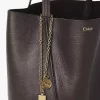 Torba typu tote Chloé Spin ze skóry licowej Torba typu tote Chloé Spin ze skóry licowej